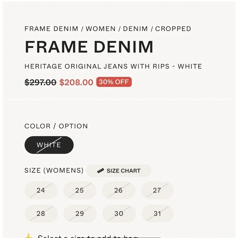 Frame Denim Jeans